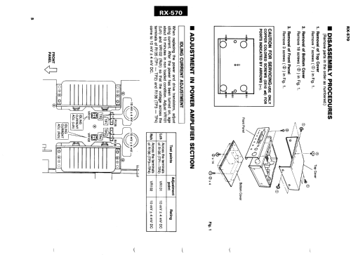 Natural Sound Stereo Receiver RX-570; Yamaha Co.; (ID = 1075961) Radio