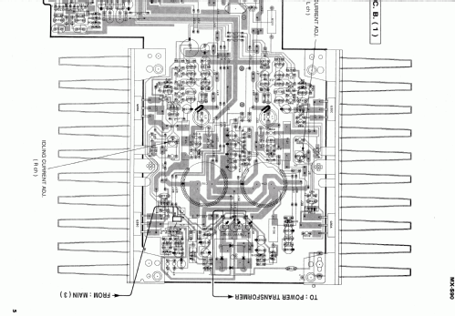 Power Amplifier MX-S90; Yamaha Co.; (ID = 1130267) Verst/Mix