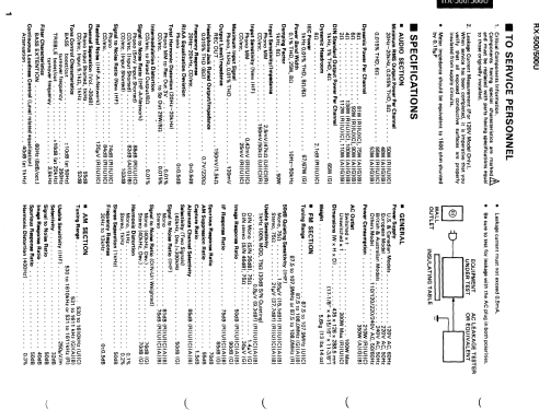 RX-500; Yamaha Co.; (ID = 1023307) Radio