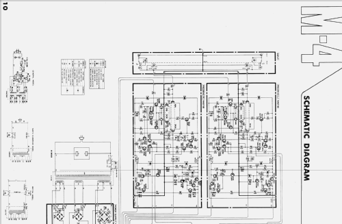 Stereo Power Amplifier M-4; Yamaha Co.; (ID = 1988990) Ampl/Mixer