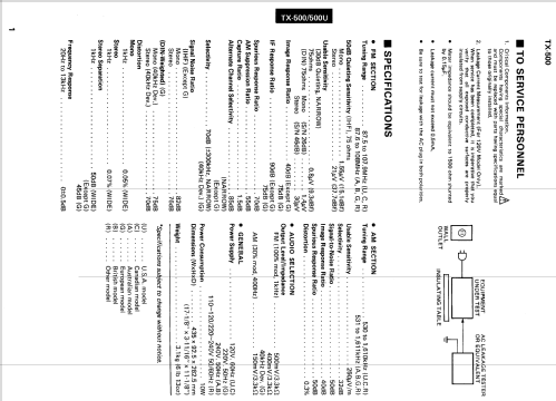 TX-500; Yamaha Co.; (ID = 1024695) Radio