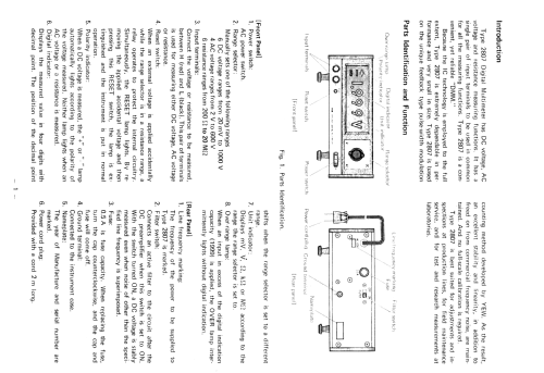 Digital Multimeter 2807; Yokogawa Electric Co (ID = 2637973) Ausrüstung