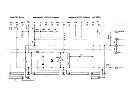 Analog Multimeter YF-22N; Yu Fong Electric Co. (ID = 2468198) Equipment