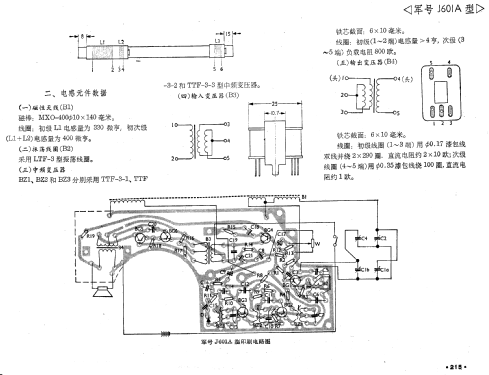 Junhao 军号 J601A; Yunnan 云南无线电厂 (ID = 777005) Radio