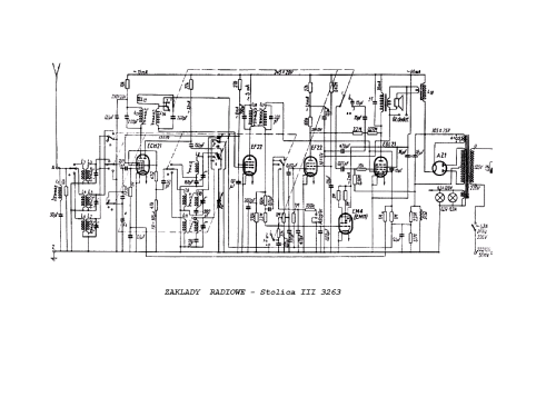 Stolica III 3263; Unitra ZRK, Zaklady (ID = 294376) Radio