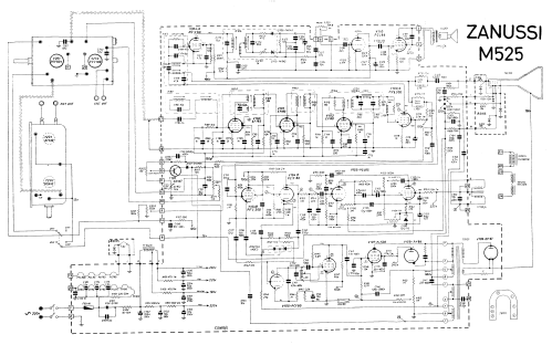 Televisore M525; Zanussi, Naonis, Rex (ID = 2870893) Television