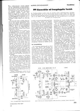 Circlotron PPP Kinoverstärker ; Zechendorf, Alfred, (ID = 3002975) Ampl/Mixer