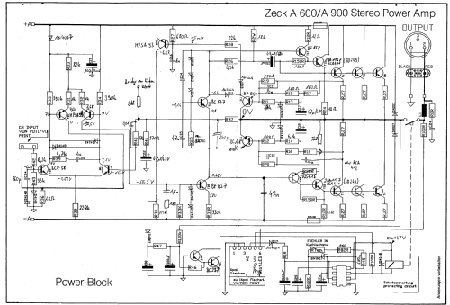 A900; Zeck Audio Iberica, (ID = 500486) Ampl/Mixer