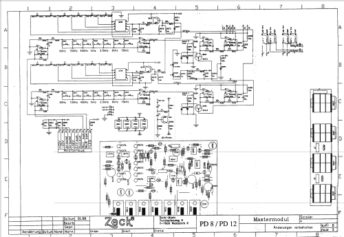 Power-Mischpult PD8-12; Zeck Audio; (ID = 1788827) Ampl/Mixer