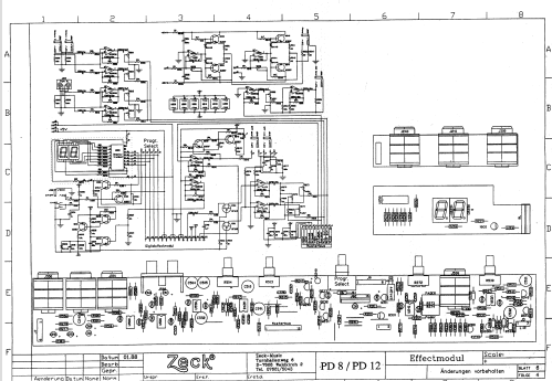 Power-Mischpult PD8-12; Zeck Audio; (ID = 1788828) Ampl/Mixer