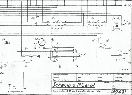 Tornister-Patrouillenfunkgerät P5F / SE-106; Zellweger AG; Uster (ID = 2751906) Commercial TRX