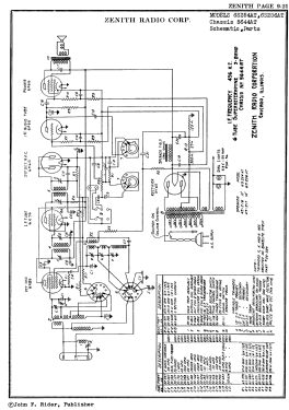 6-S-25E; Zenith Brand, C & A (ID = 2944325) Radio