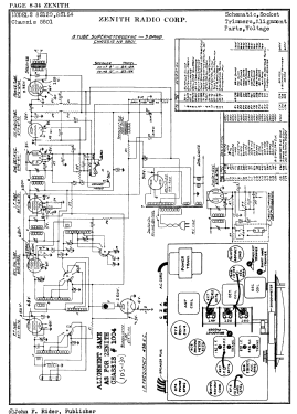 8-S-129; Zenith Brand, C & A (ID = 2947436) Radio