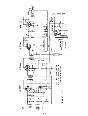 Calstan Ch= 549; Zenith Radio Co. Ltd (ID = 2760772) Radio