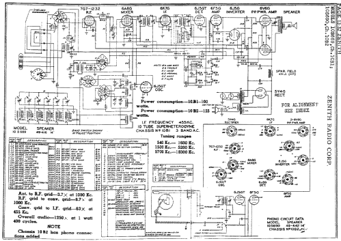 10S690 Wilshire Ch= 10B2; Zenith Radio Corp.; (ID = 259956) Radio