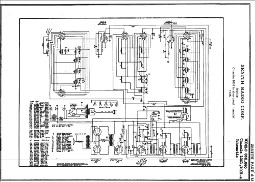 1105 Ch= 1001; Zenith Radio Corp.; (ID = 342097) Radio