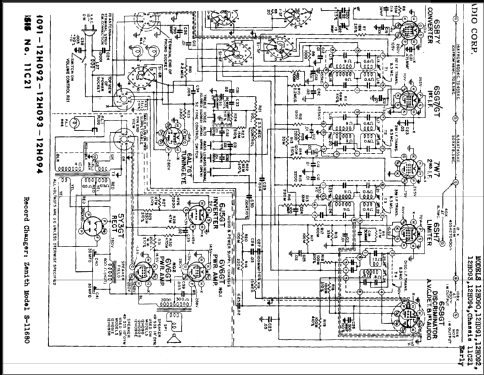 12H090Z Ch=11C21Z Radio Zenith Radio Corp.; Chicago, IL, build ...