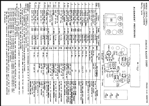 12H090Z Ch=11C21Z; Zenith Radio Corp.; (ID = 492044) Radio