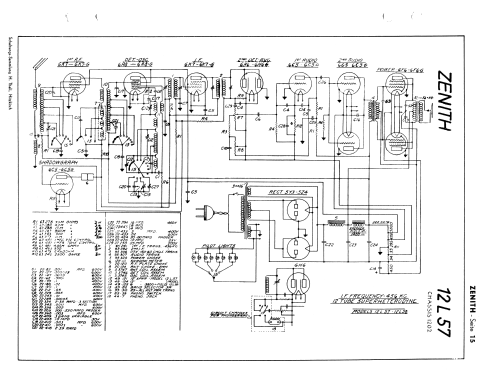 12L57 Ch=1202; Zenith Radio Corp.; (ID = 2728340) Radio