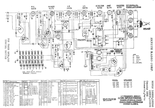 15S308 15-S-308 Ch=1502; Zenith Radio Corp.; (ID = 90588) Radio