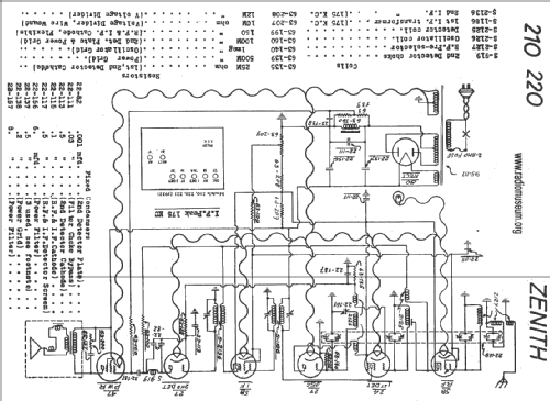 210 Ch= 2022A 2022B; Zenith Radio Corp.; (ID = 20802) Radio