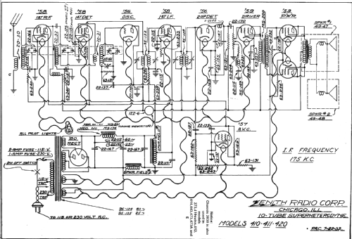 273 Ch= 2030; Zenith Radio Corp.; (ID = 342764) Radio