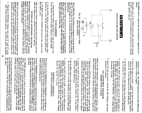 28T926R 'Claridge' Ch= 28F25; Zenith Radio Corp.; (ID = 1616619) Television