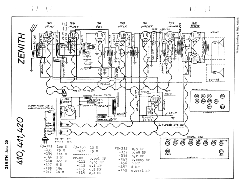 410 Ch= 2030; Zenith Radio Corp.; (ID = 2728471) Radio