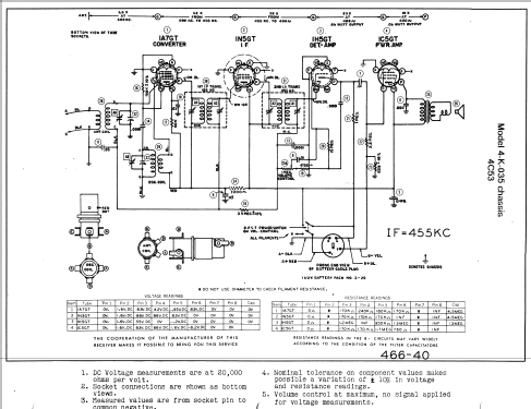 4K035G Ch= 4C53; Zenith Radio Corp.; (ID = 357207) Radio