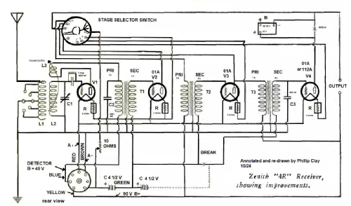 4R Long Distance Receiver-Amplifier; Zenith Radio Corp.; (ID = 3078377) Radio