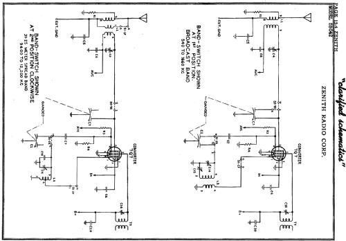 5B042 5-B-042 Ch=5C62T; Zenith Radio Corp.; (ID = 190452) Radio