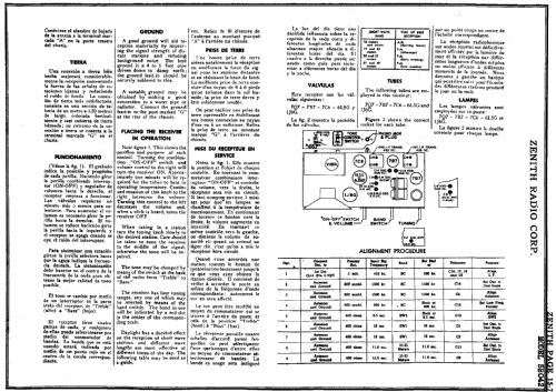 5B042 5-B-042 Ch=5C62T; Zenith Radio Corp.; (ID = 190457) Radio