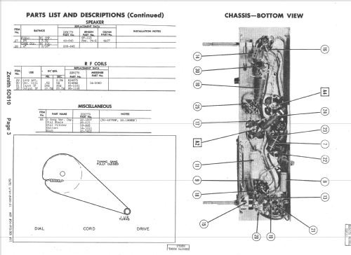 5D810 The Pacemaker Ch= 5E02; Zenith Radio Corp.; (ID = 1477847) Radio