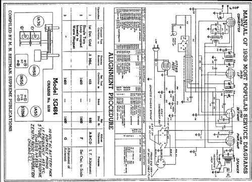 5G484M Ch=5538; Zenith Radio Corp.; (ID = 67300) Radio