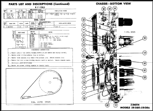 5R086 Ch=5C02; Zenith Radio Corp.; (ID = 489934) Radio