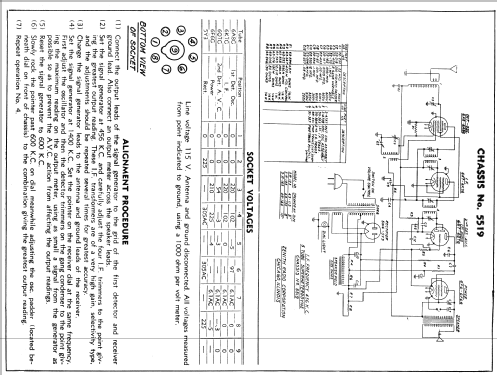 5R135 5-R-135 Ch=5519; Zenith Radio Corp.; (ID = 338990) Radio