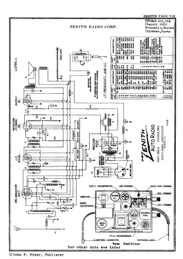 663 Ch=5510; Zenith Radio Corp.; (ID = 2987991) Car Radio