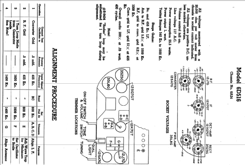 6D516 Ch=6A24; Zenith Radio Corp.; (ID = 325853) Radio