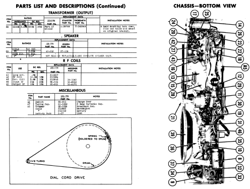 6G001 Ch= 6C40; Zenith Radio Corp.; (ID = 503202) Radio