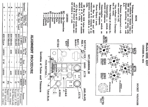 6J322 6-J-322 Ch=5654; Zenith Radio Corp.; (ID = 329789) Radio