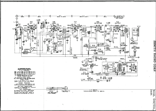 6MN788E Nash ; Zenith Radio Corp.; (ID = 317567) Car Radio