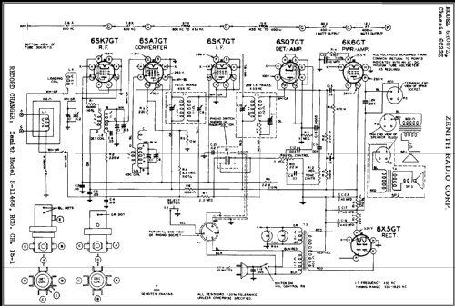 6R087Z Ch= 6C22Z; Zenith Radio Corp.; (ID = 416123) Radio