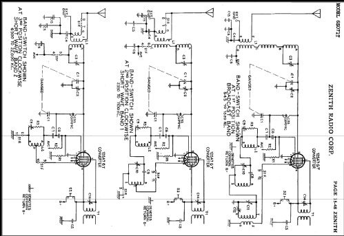 6S071T Ch=5C61T; Zenith Radio Corp.; (ID = 490378) Radio