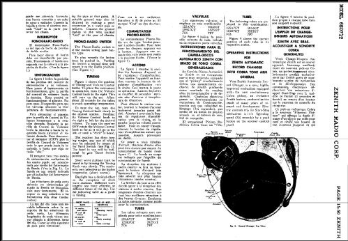 6S071T Ch=5C61T; Zenith Radio Corp.; (ID = 490381) Radio