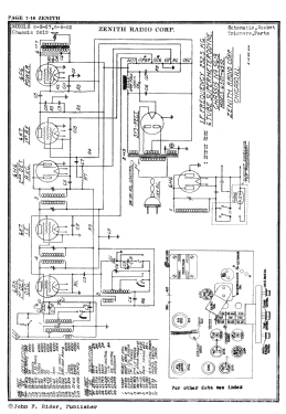 6S27 Ch= 5619; Zenith Radio Corp.; (ID = 2987985) Radio