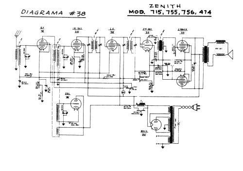 756 Ch= 2053; Zenith Radio Corp.; (ID = 1520097) Radio