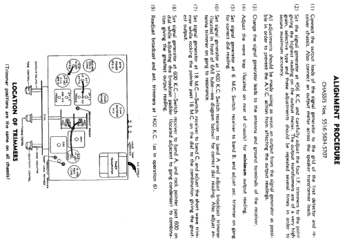 7D126 Ch= 5707; Zenith Radio Corp.; (ID = 319600) Radio