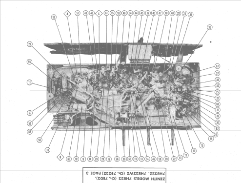 7H822 Ch= 7E02; Zenith Radio Corp.; (ID = 1482412) Radio