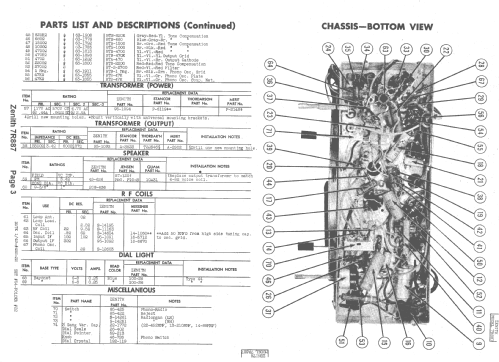 7R887 Ch= 7E22; Zenith Radio Corp.; (ID = 1477858) Radio