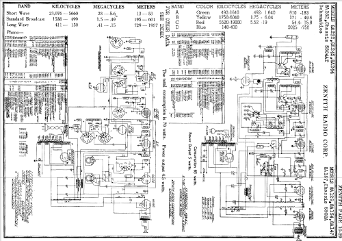 8A147 ZEPHYR Ch=5802A; Zenith Radio Corp.; (ID = 125187) Radio